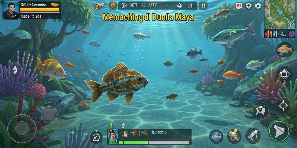 Tangkapan ikan menakjubkan dalam gameplay MT777.